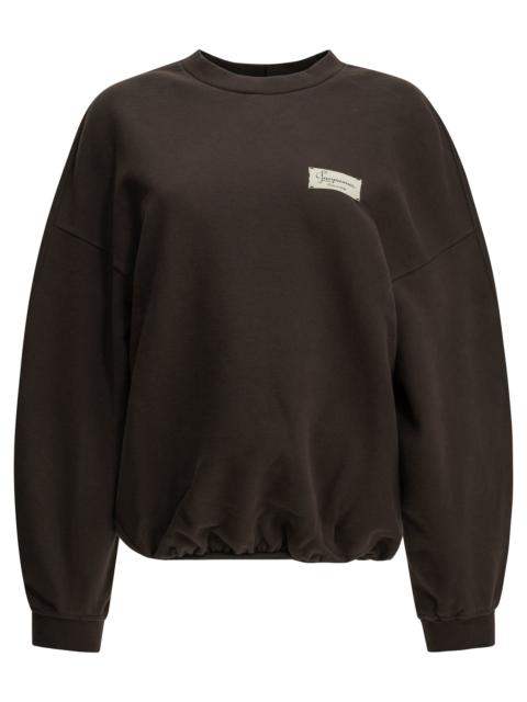 JACQUEMUS Jacquemus Le Sweatshirt Montaigne Dark Brown Women