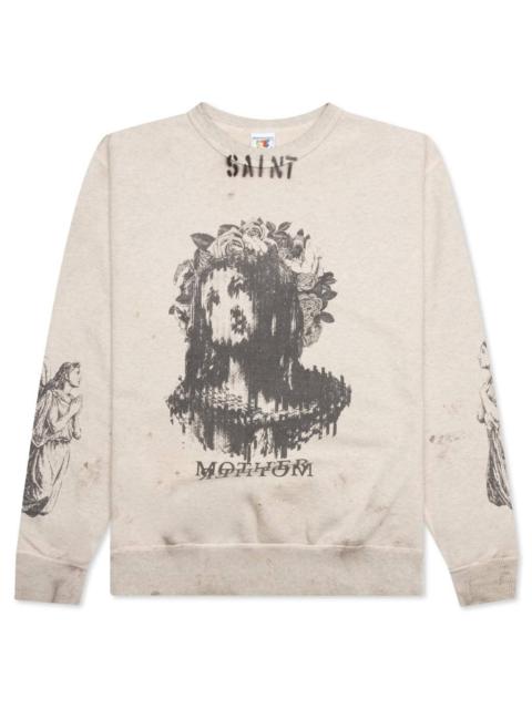 SAINT M×××××× MOTHER CREWNECK - GREY