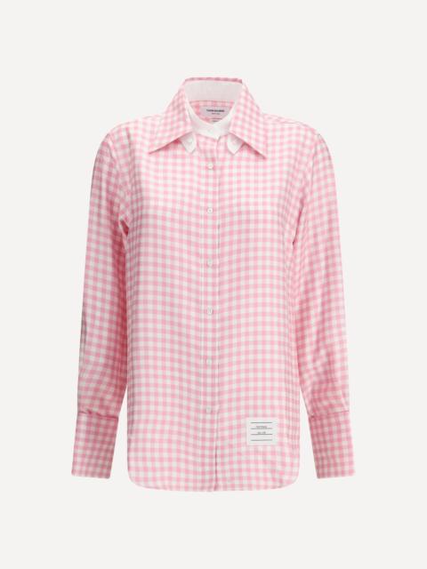 Thom Browne Checked silk Shirt