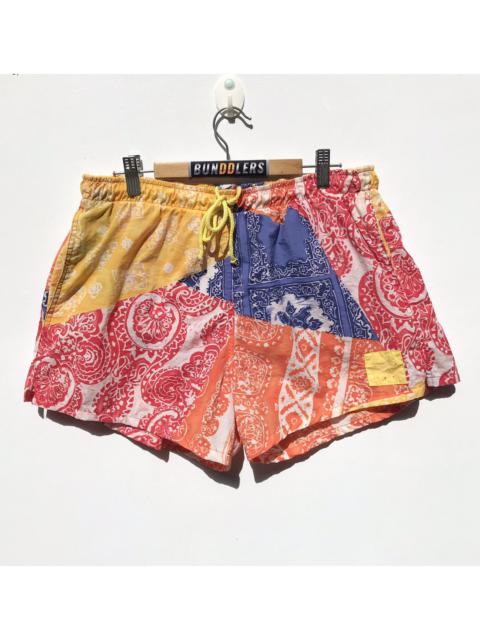 Vintage 80s Jams World Paisley Short Pants