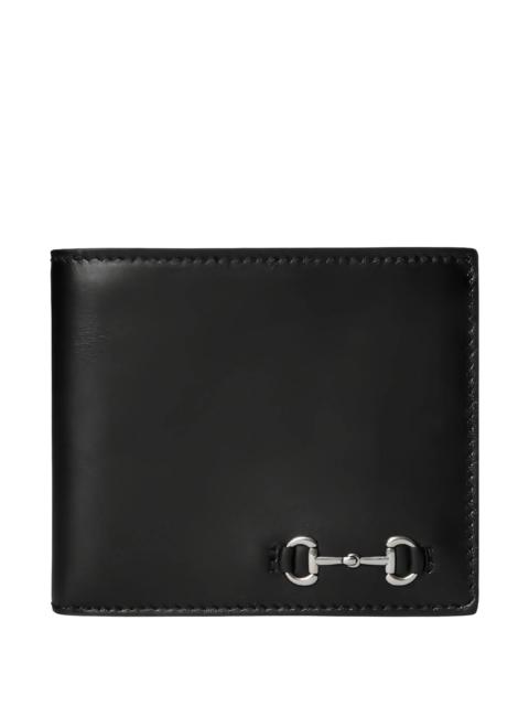 GUCCI Gucci Horsebit-detail Bifold Card Holder