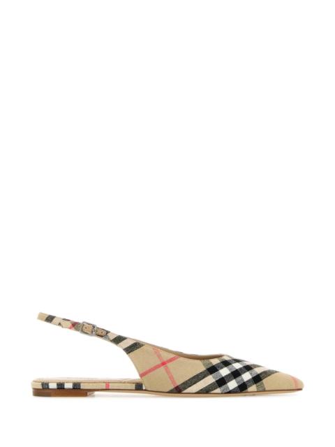 Burberry Burberry Women Embroidered Fabric Ballerinas