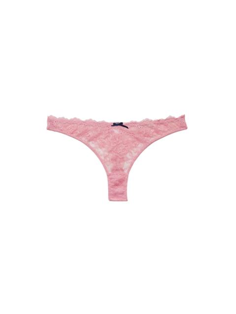 Fleur du Mal Bianca Lace Thong