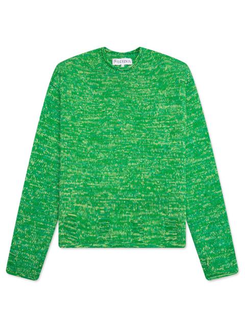 JW Anderson SPACE DYE JUMPER - APPLE