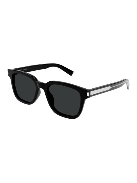 SAINT LAURENT Saint Laurent Black Square Men's Sunglasses SL 711 001 52