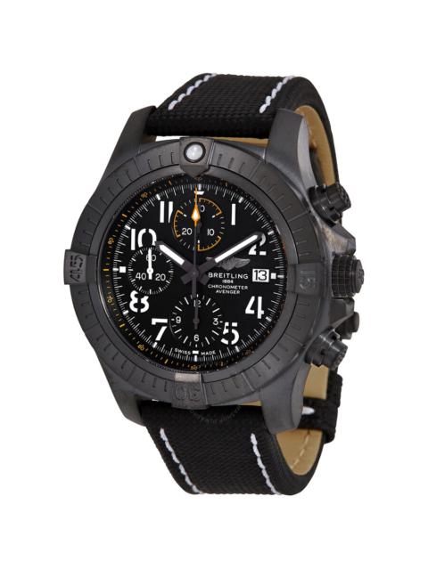 BREITLING Breitling Avenger Night Mission Chronograph Automatic Chronometer Black Dial Men's Watch V13317101B1