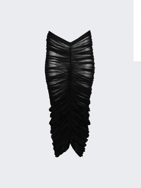 KHAITE Laure Skirt Black