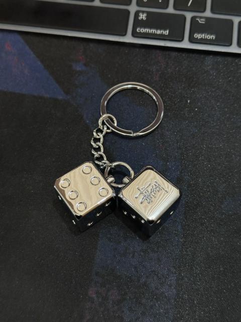 Stüssy Stussy Metal dice keychain