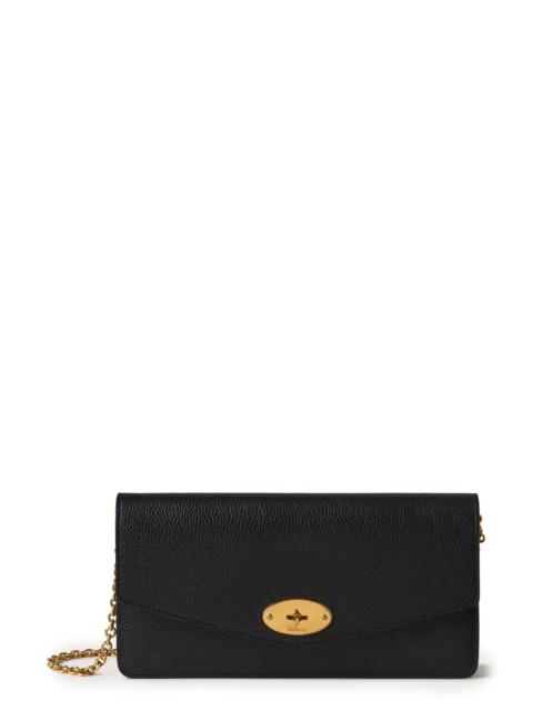 Mulberry Mulberry Darley Leather Clutch in Black at Nordstrom