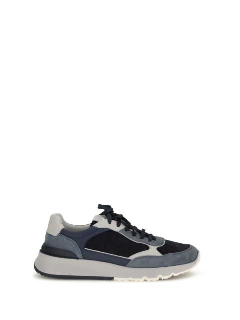 Brunello Cucinelli Brunello Cucinelli Leather Sneakers Night Sky
