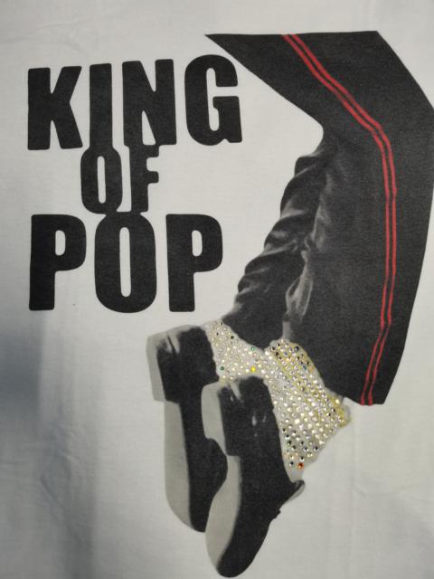Other Designers Vintage - Vintage Michael Jackson King Of Pop Tee Janet Tupac Eminem