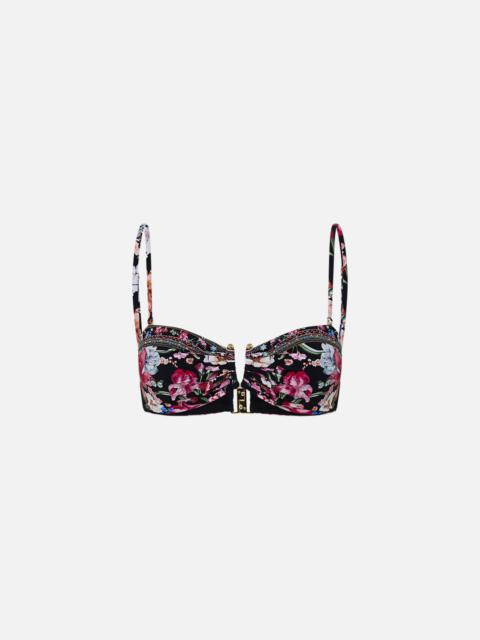 CAMILLA BANDEAU WITH U RING FRONT