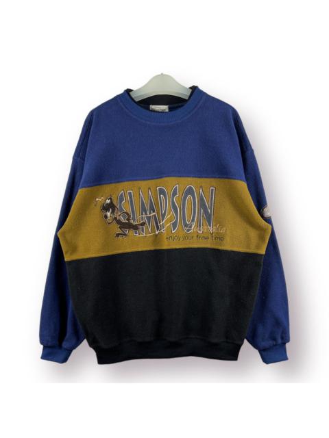 Other Designers 🔥 VINTAGE SIMPSON AUSTRALIA 3 TONE COLORS SWEATSHIRT - M