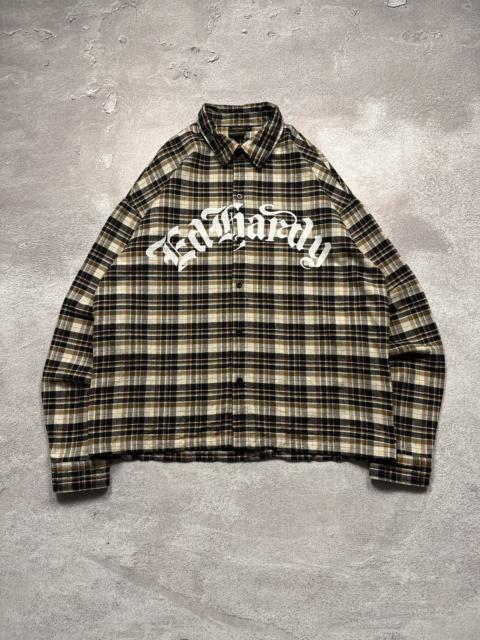 Other Designers Vintage Y2K Ed Hardy Button Up Shirt Centre Logo Rose Flower