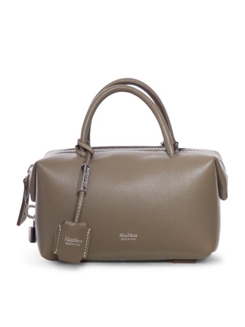 Max Mara SMALL NATURAL LEATHER TOP HANDLE