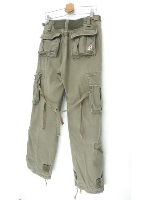 Other Designers Vintage Japan Military Parachute Style Bondage Cargo Pants