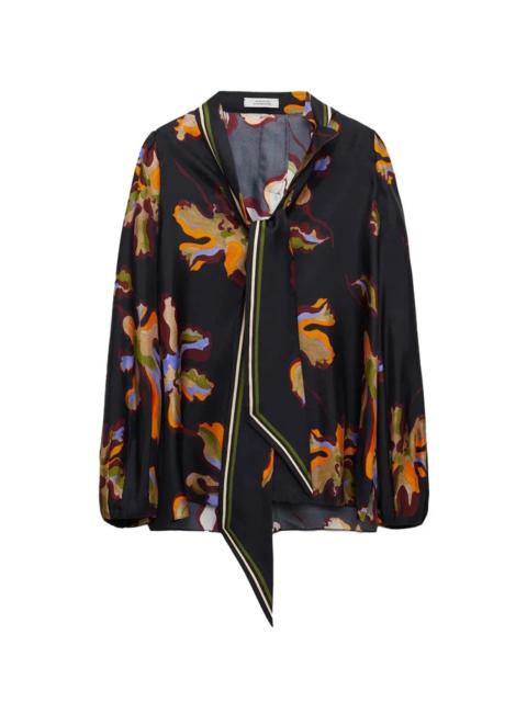 DOROTHEE SCHUMACHER FLORAL SEDUCTIVE BLOUSE