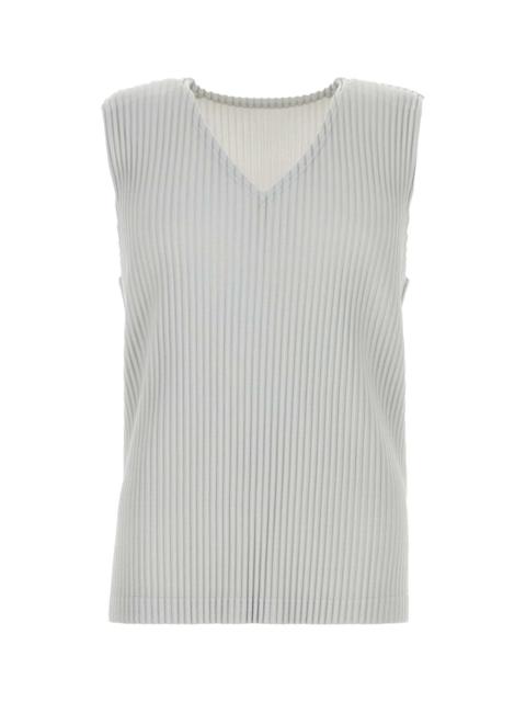 HOMME PLISSE' ISSEY MIYAKE - Homme Plisse' Issey Miyake Men Ice Polyester Tank Top
