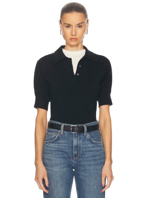 ÉTERNE Journey Cashmere Polo Top