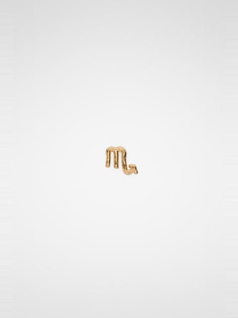 Jil Sander Zodiac Earring