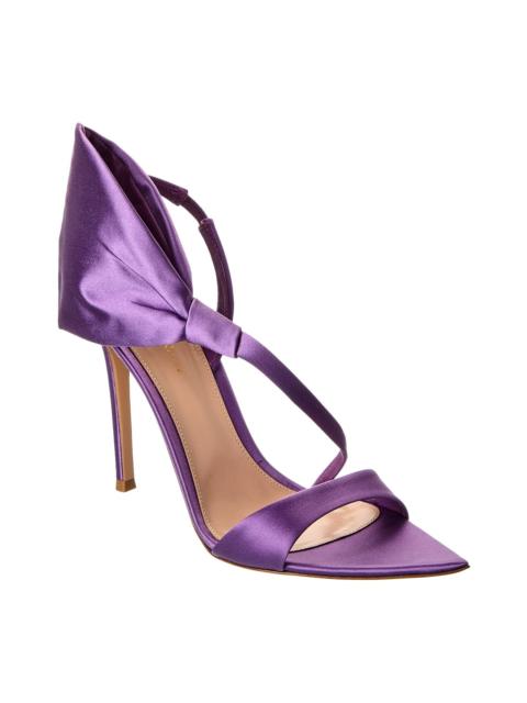 Gianvito Rossi Gianvito Rossi Dositea 105 Satin Slingback Sandal