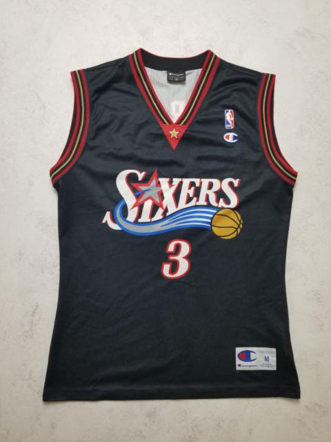 Vintage Allen Iverson Philadelphia 76ers Black Jersey