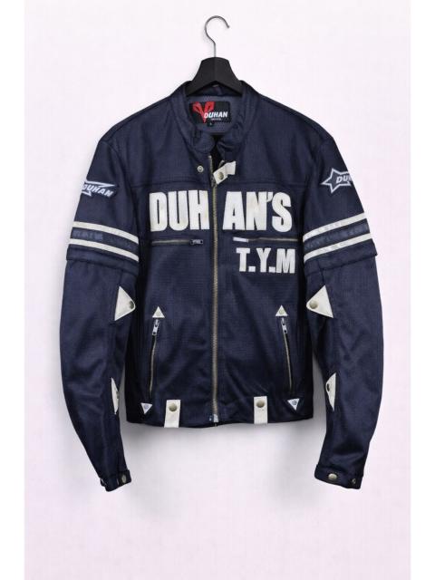 Other Designers Japanese Brand - DUHAN Mesh Motorcycle Jacket Black Riding Jacket Protective