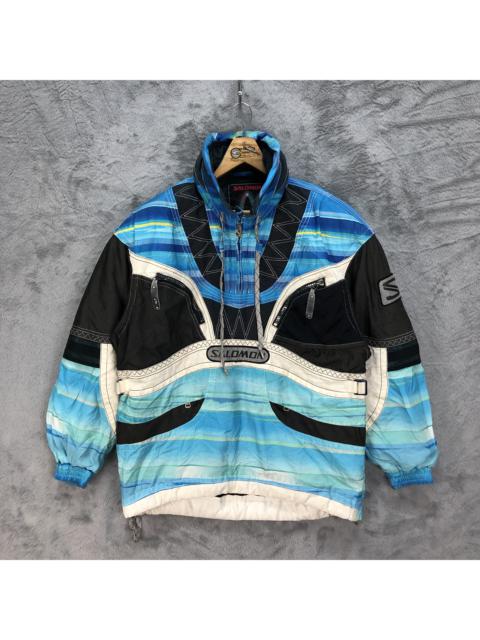 SALOMON Salomon Optimal Movement Aqua Blue Ski Jacket #4748-167