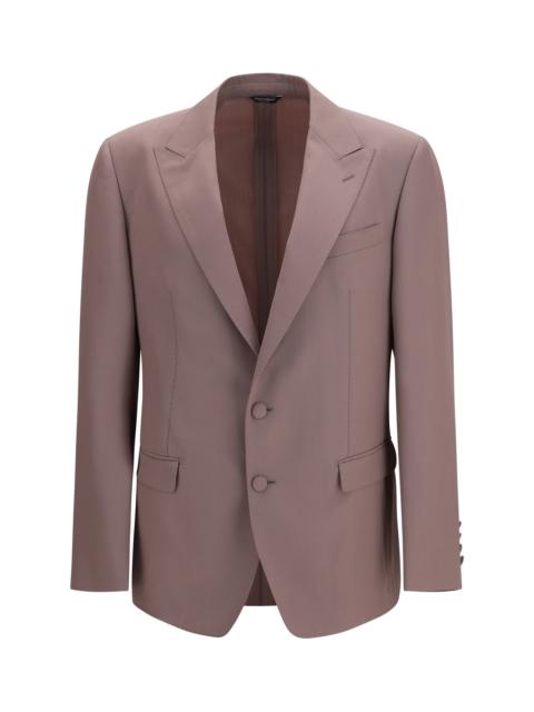 Dolce & Gabbana Dolce & Gabbana Single-breasted Wool Poplin Jacket