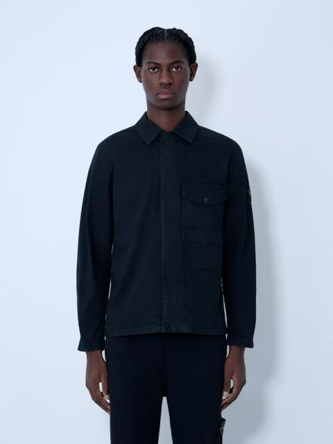 Stone Island Logo Patch Shirt