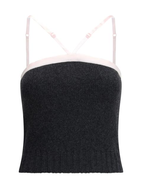 Prada Prada Women Virgin Wool Crop Top