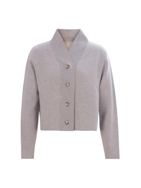 RACHEL COMEY Vrod Merino Wool Cardigan taupe