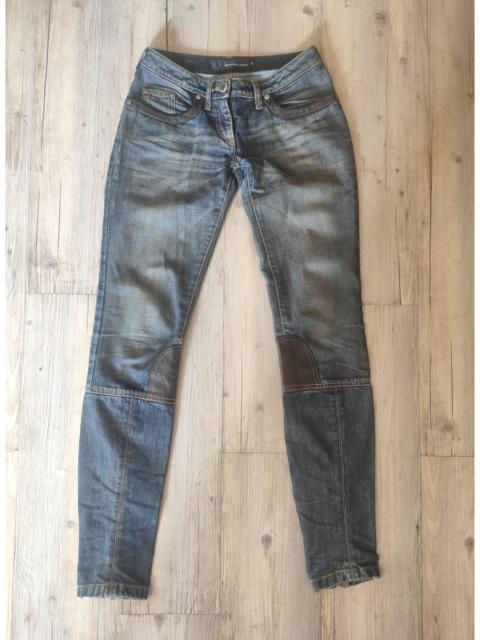 Other Designers Andrew Mackenzie - Y2K 2000's biker jeans.Like Jean-Paul Gaultier or Balmain