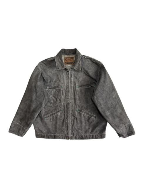 Kapital Japan Brand Kearney House Black Distress Jacket