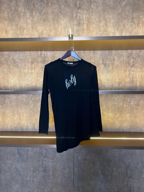 Ann Demeulemeester Ann Demeulemeester Fiene Printed Long Sleeve T-Shirt