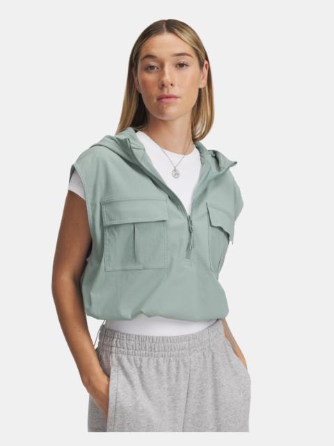 Under Armour Women's UA Unstoppable Utility Sleeveless Hoodie