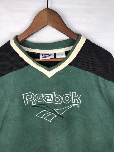 Other Designers Vintage - Rare 90s Reebok hiphop style sweatshirt