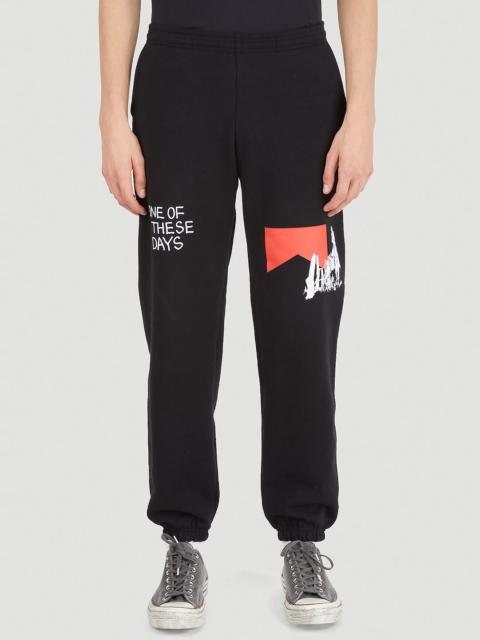 One Of These Days Fence Line Track Pants