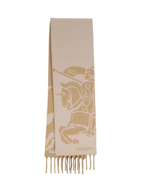 Burberry REVERSIBLE WOOL SCARF "EKD"