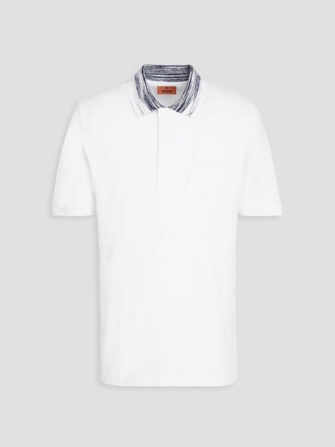 Missoni Cotton-piqué polo shirt