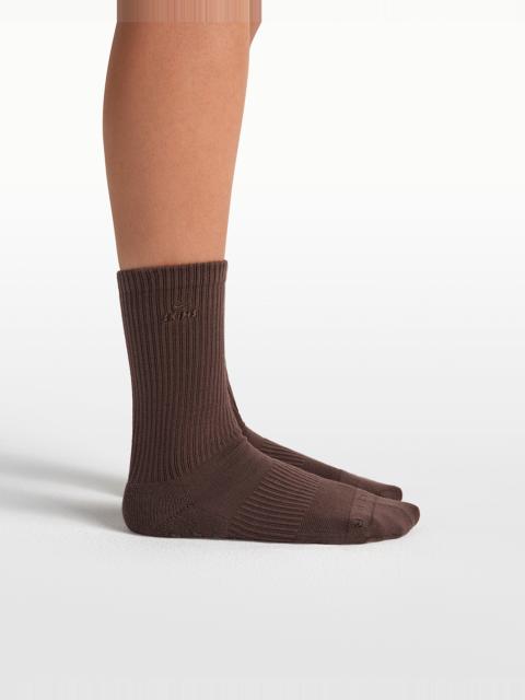 Nike NikeSKIMS Women's Dri-FIT Pilates Grip Crew Socks (1 Pair)
