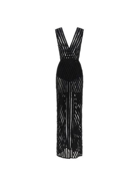 ELISABETTA FRANCHI ELISABETTA FRANCHI Black Red Carpet Dress New & Authentic (W