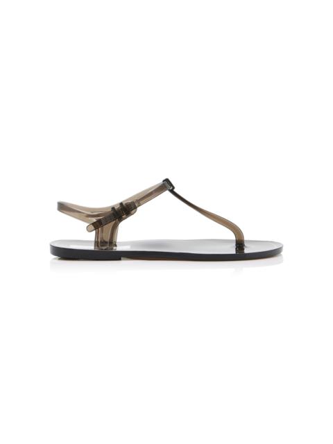 CHRISTOPHER ESBER Billi T-Bar PVC Sandals black