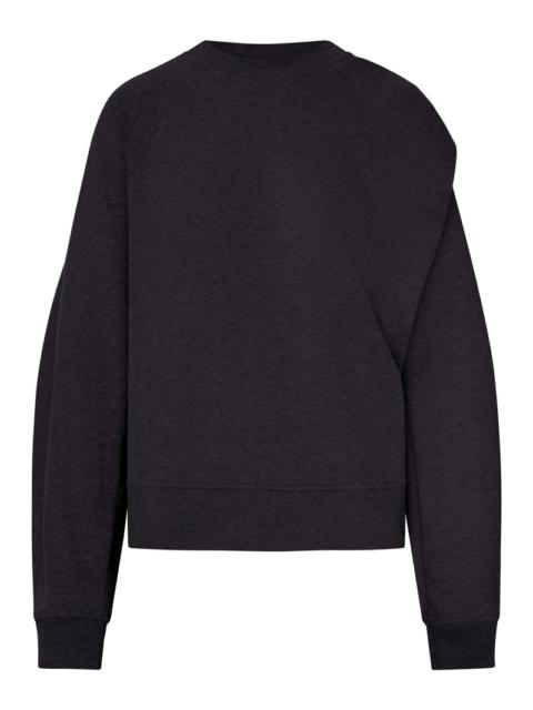 Dries Van Noten Dries Van Noten Women Cotton Sweatshirt With Drape On The Back
