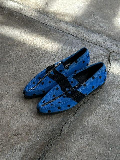 Other Designers Adidas × Jeremy Scott - Rare Adidas x Jeremy Scott JS Slim Polka Dot Zipper Loafer