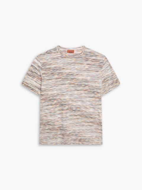 Missoni Space-dyed cotton-jersey T-shirt