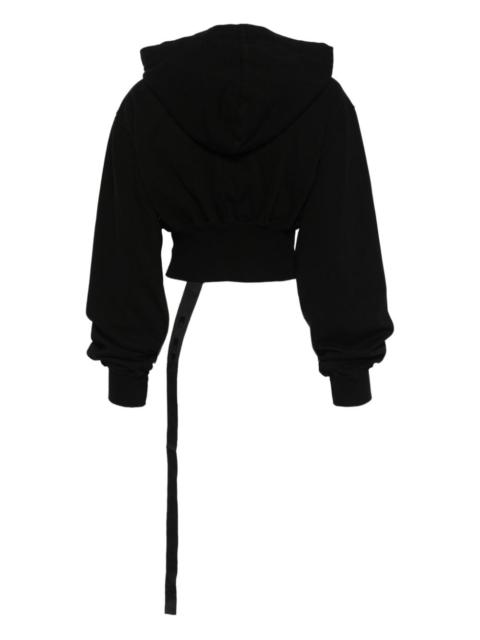 Rick Owens DRKSHDW TATLIN ZIPPED HOODIE (BLACK)