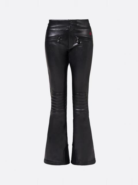PERFECT MOMENT Vegan Leather Mid-Rise Aurora Ski Pant