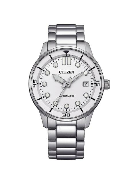 Citizen - Citizen Automatic White Dial Men's Watch NJ0191-83A