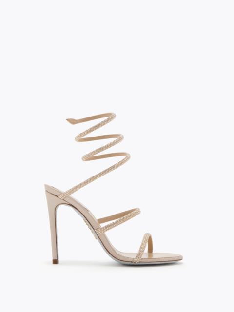 RENE CAOVILLA CLEO GOLD SANDAL 105